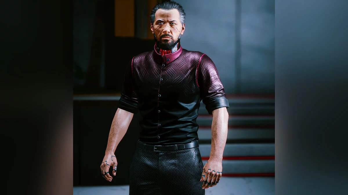 Cyberpunk 2077 — Новая одежда Горо Такемуры