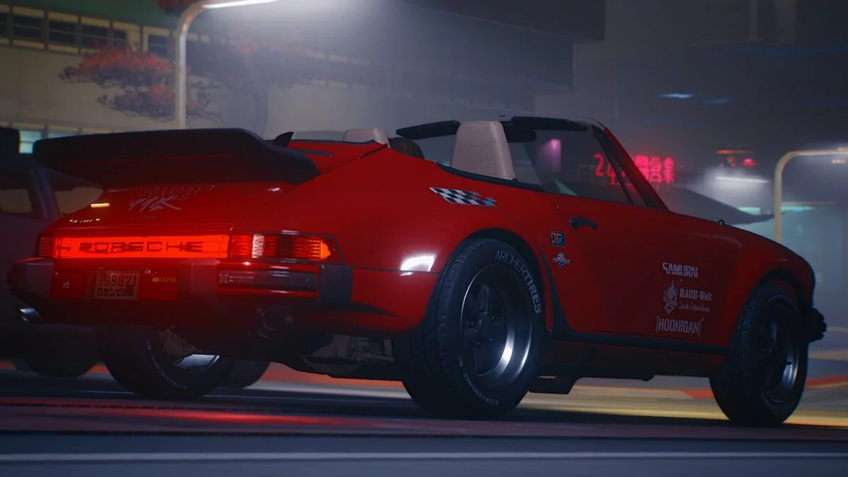 Cyberpunk 2077 — Специальная серия Porsche 911 Turbo