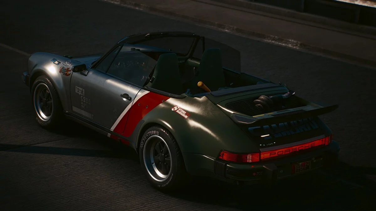 Cyberpunk 2077 — Специальная серия Porsche 911 Turbo