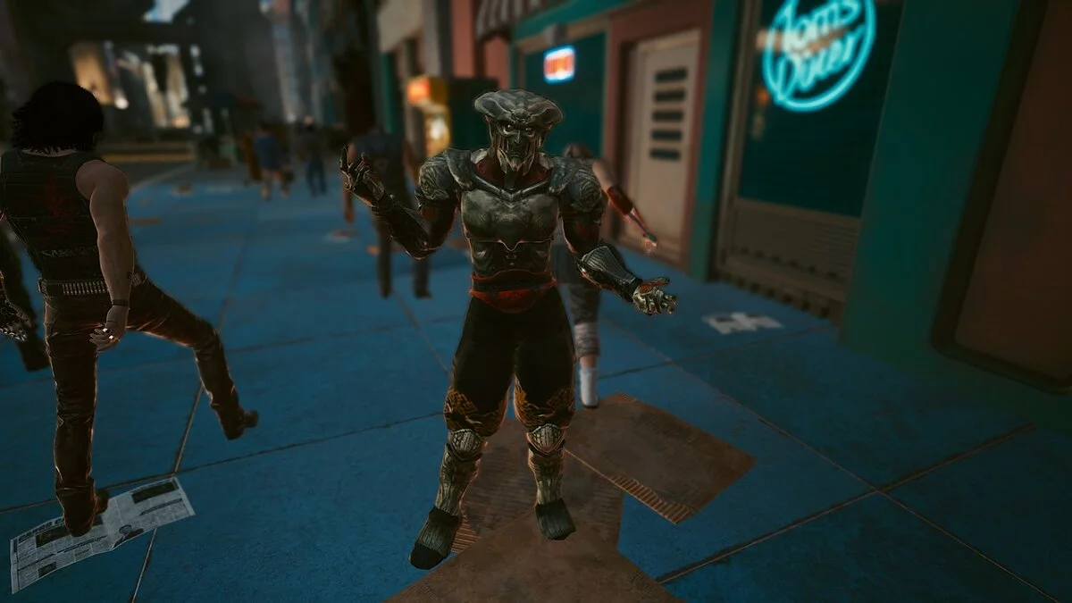 Cyberpunk 2077 — Йошимицу из игры Tekken 3