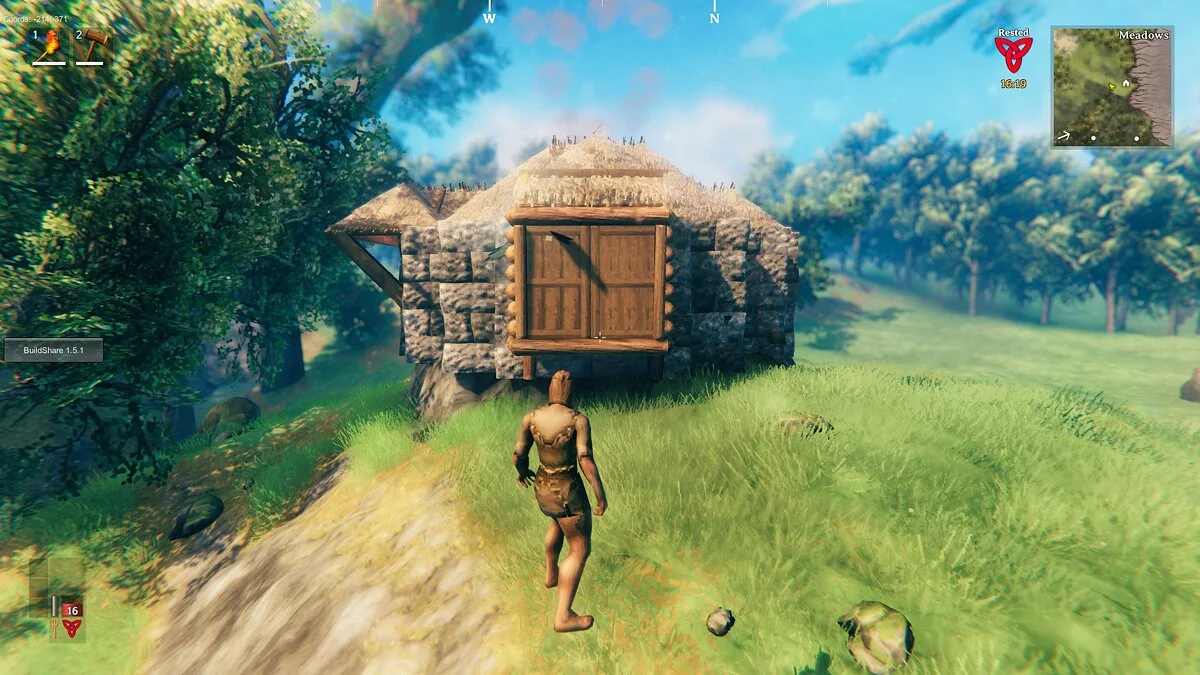 Valheim — Малая база