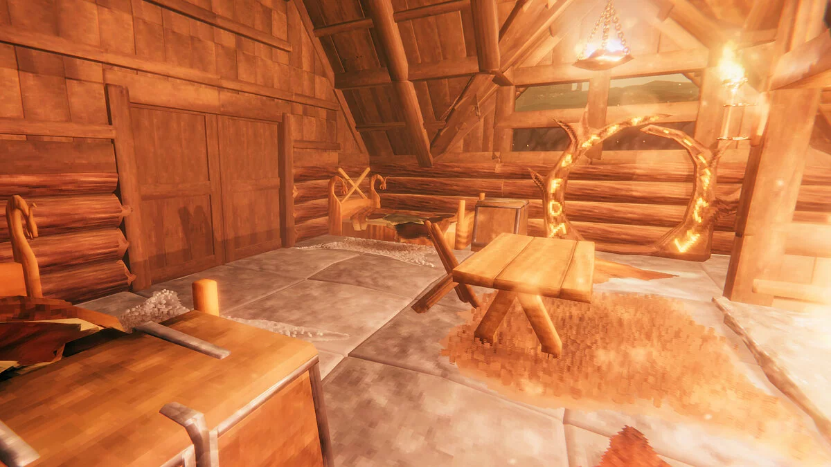 Valheim — Довгий будинок на двох