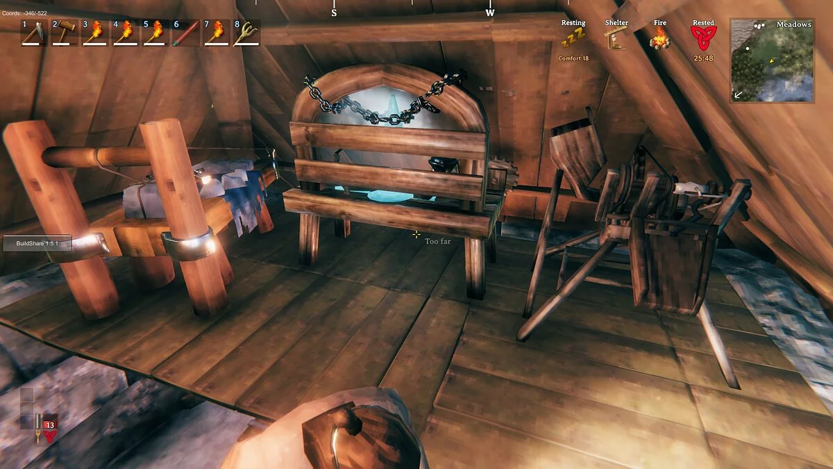 Valheim — Крошечный дом