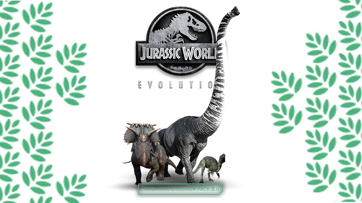 Jurassic World Evolution — Herbivore Dinosaur Pack 3.0 (new species)