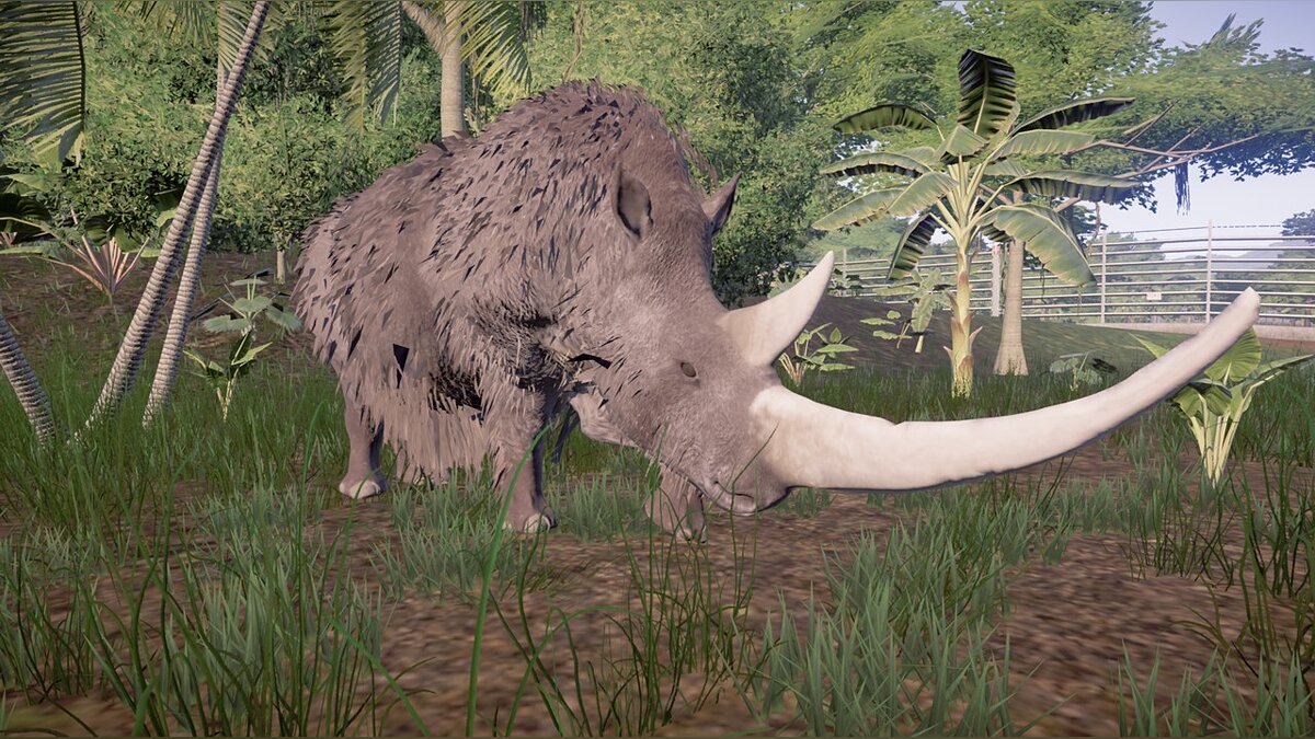 Jurassic World Evolution — New species of woolly rhinoceros