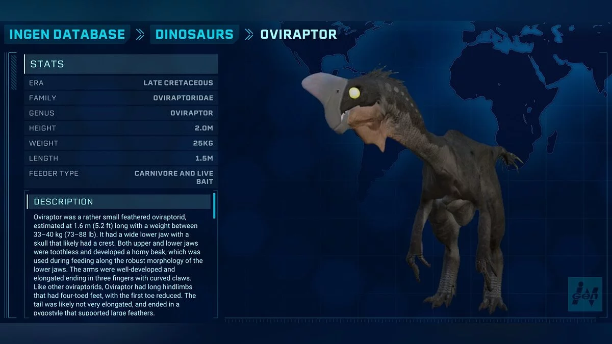Jurassic World Evolution — Новый вид овирапторов