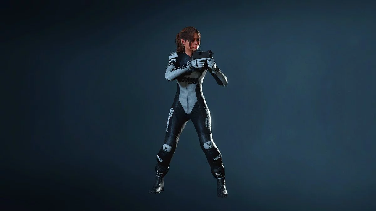 Resident Evil 2 — Чорний костюм Ельзи Уокер