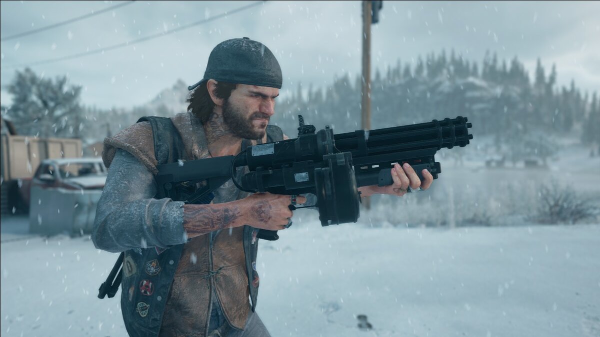 Days Gone — Improved Growler minigun