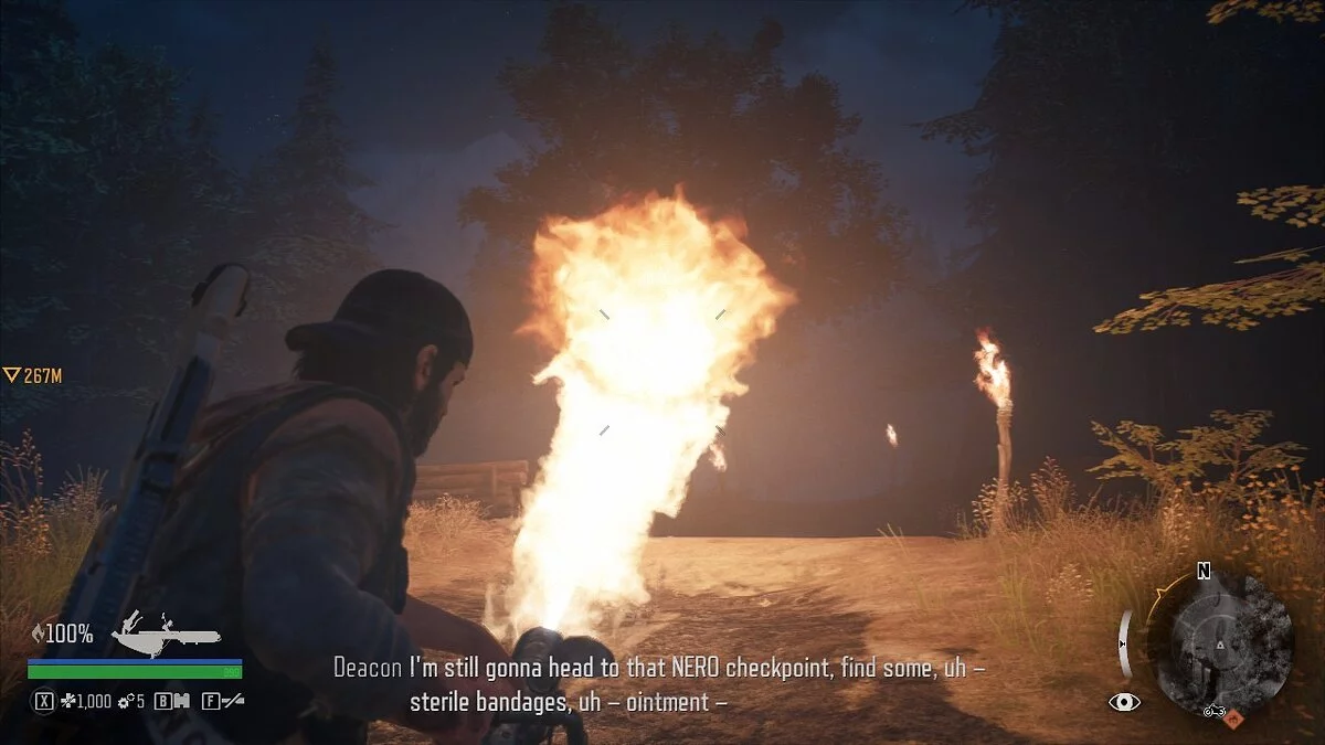 Days Gone — Поліпшений вогнемет