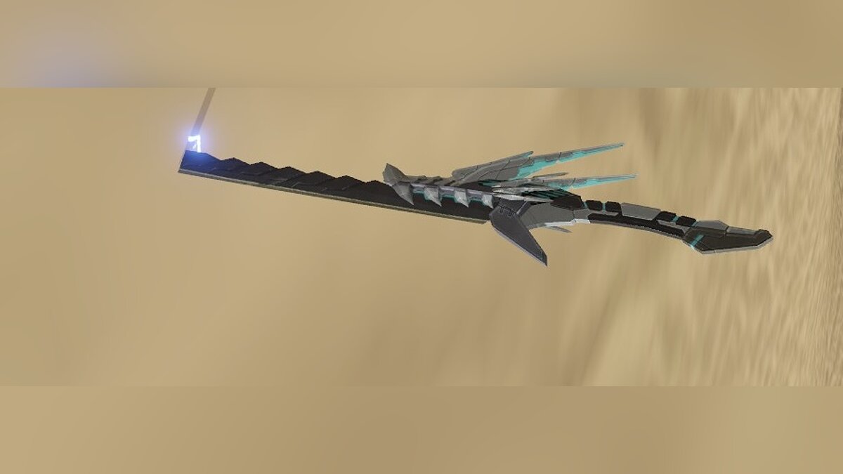 Blade and Sorcery — Sword from the game Phantasy Star Online 2