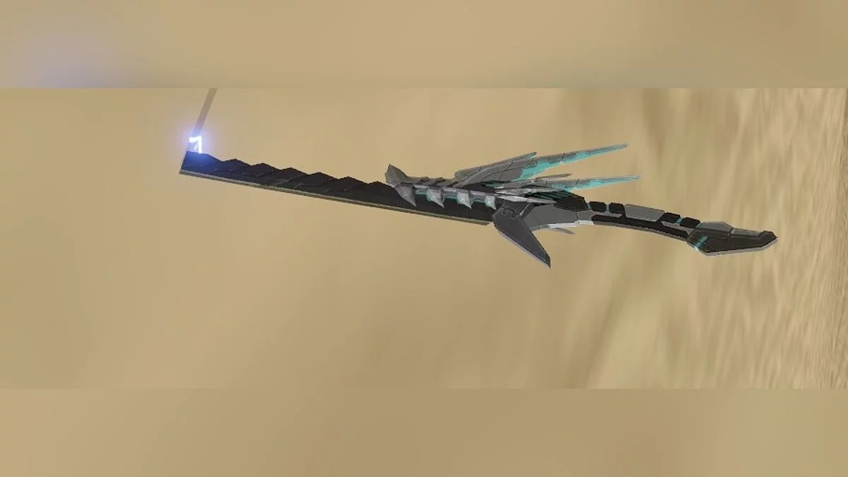 Blade and Sorcery — Sword from the game Phantasy Star Online 2