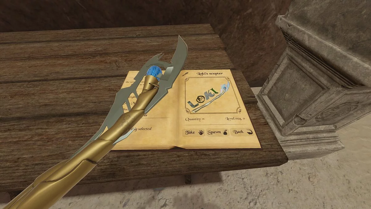 Blade and Sorcery — Скіпетр Локі