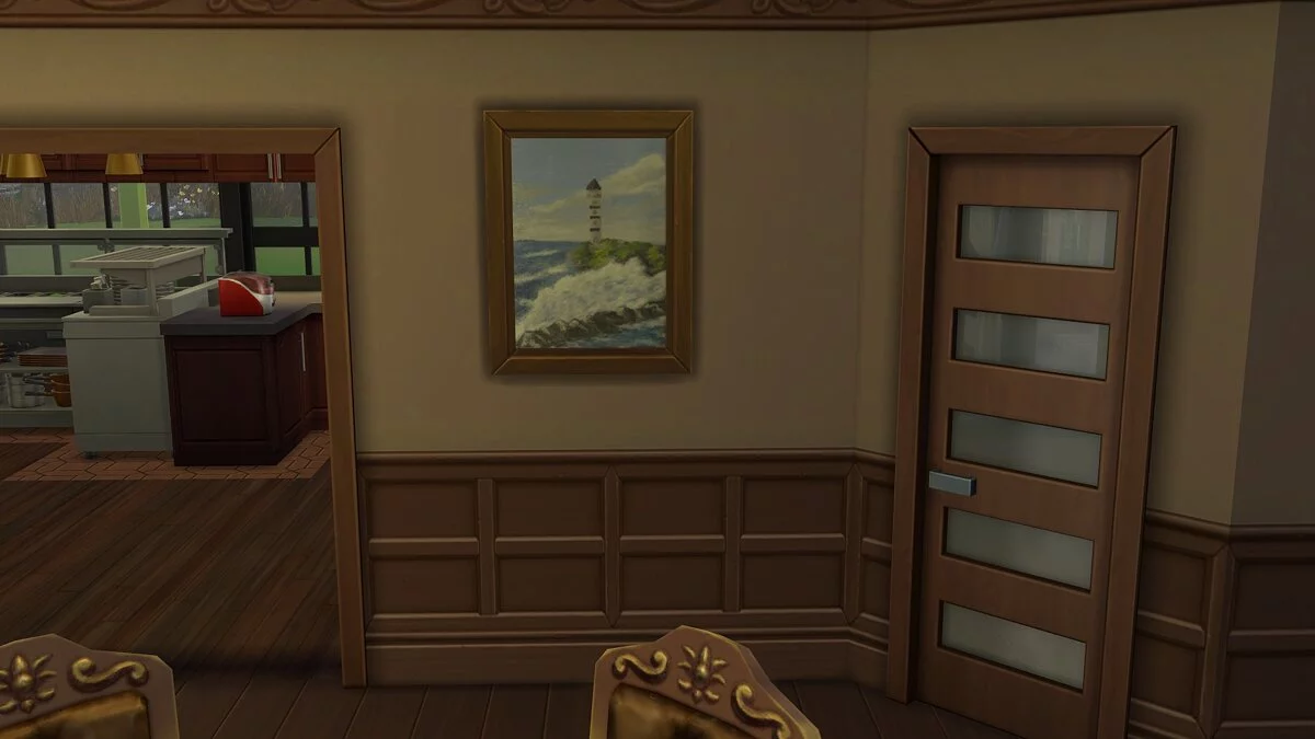 The Sims 4 — The painting is a lighthouse