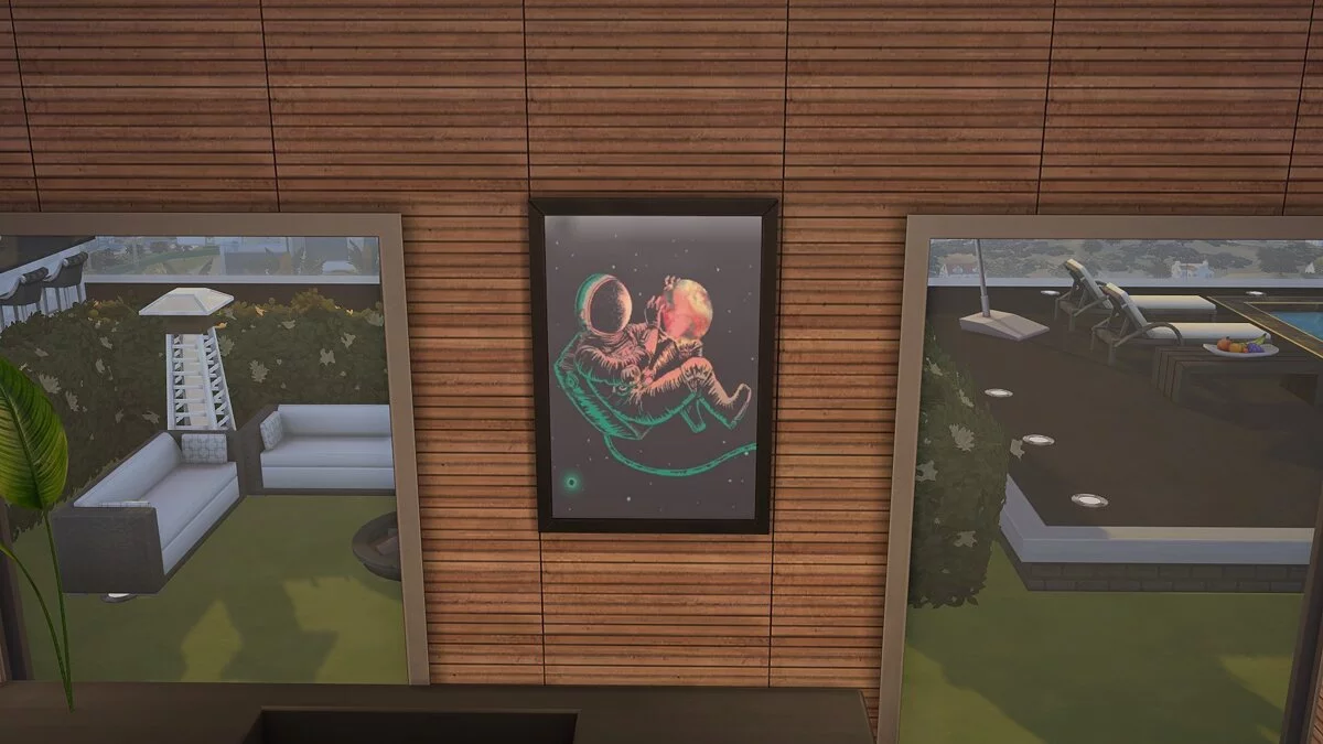 The Sims 4 — The painting is an astronaut