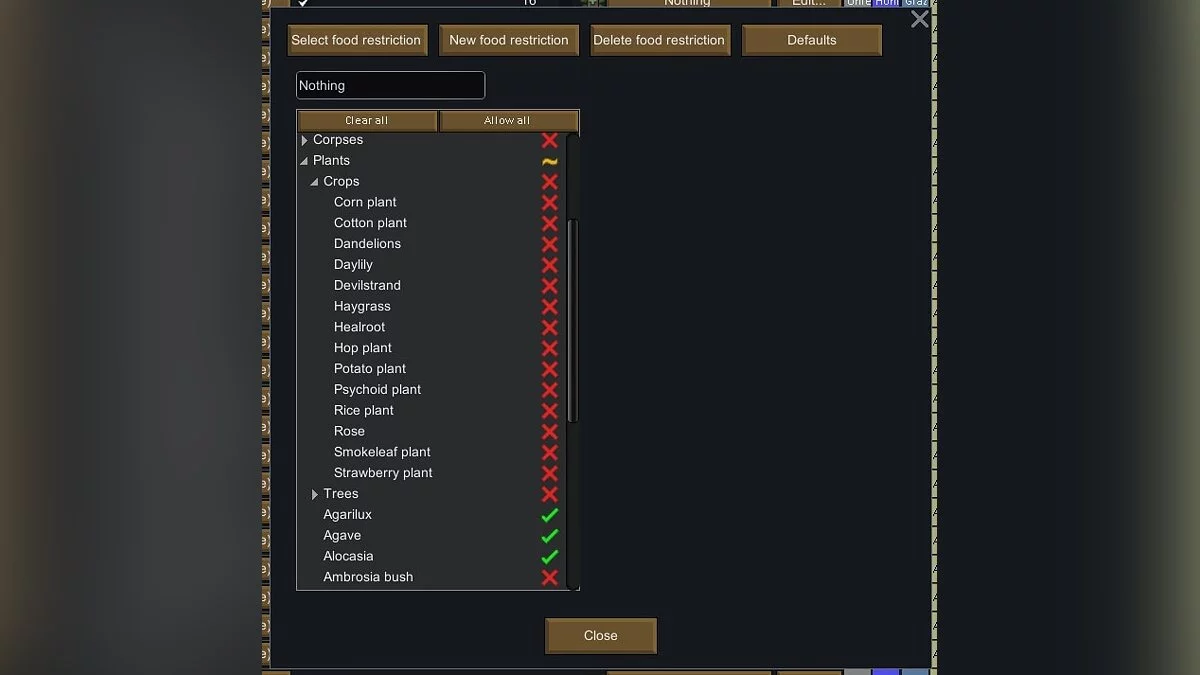 RimWorld — Animal control