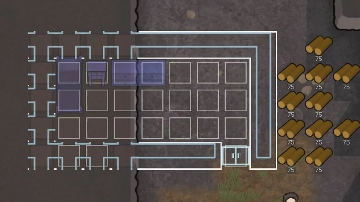 RimWorld — Reemplazo de material