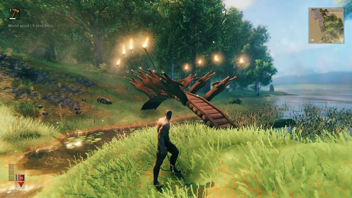 Valheim — Покращене обертання об'єктів