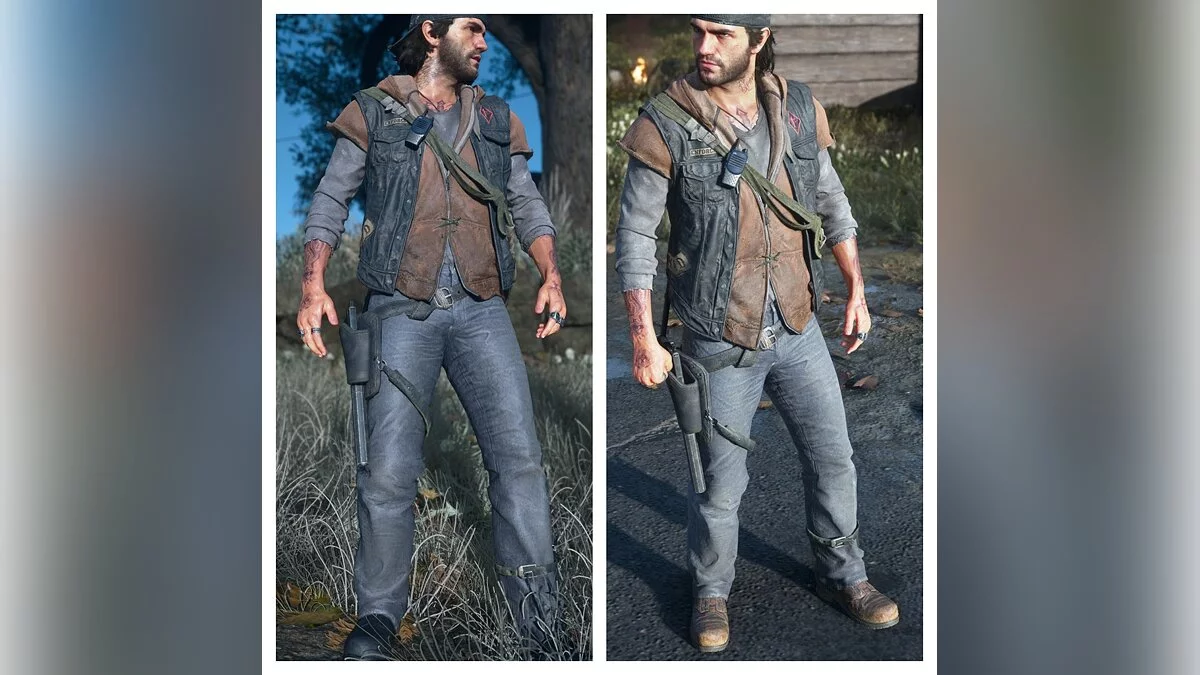 Days Gone — Jeans with holster and sheath