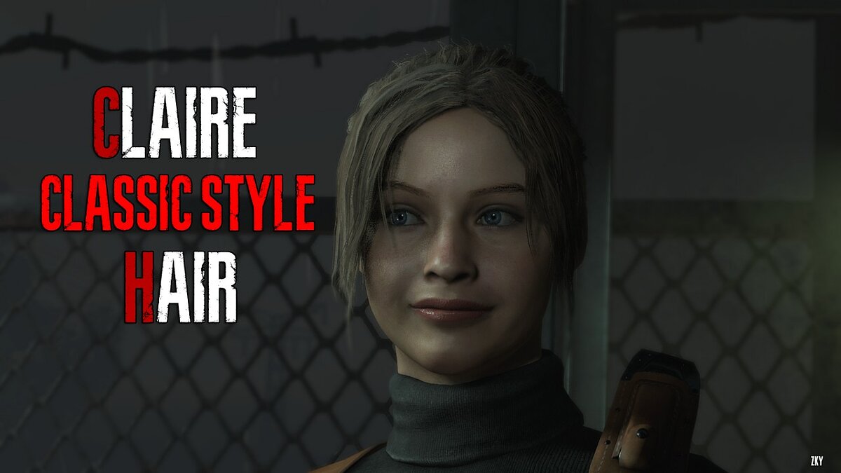 Resident Evil 2 — Claire's classic hairstyle