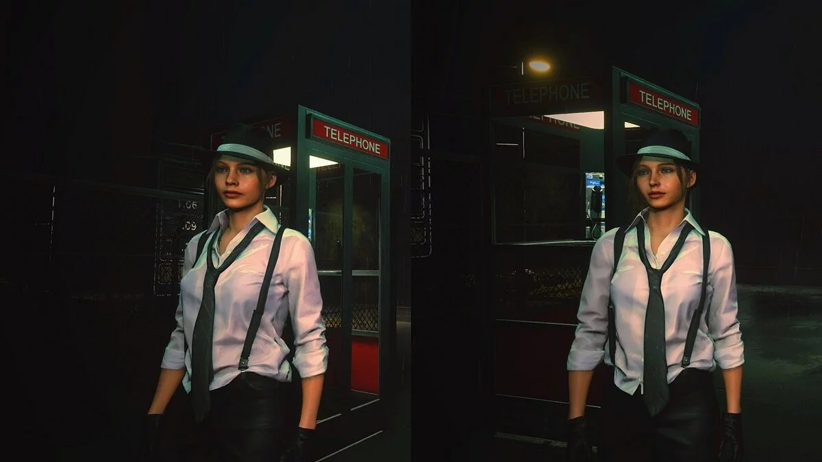 Resident Evil 2 — Claire's Enhanced Face