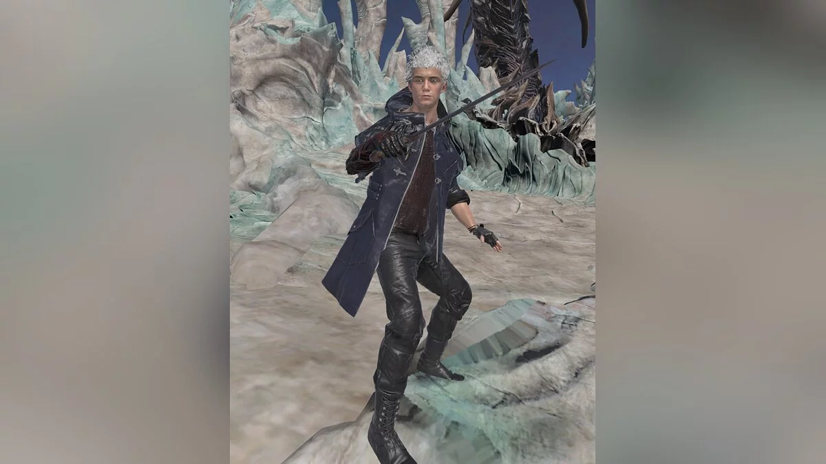 Blade and Sorcery — Враги в виде Неро из игры Devil May Cry 5