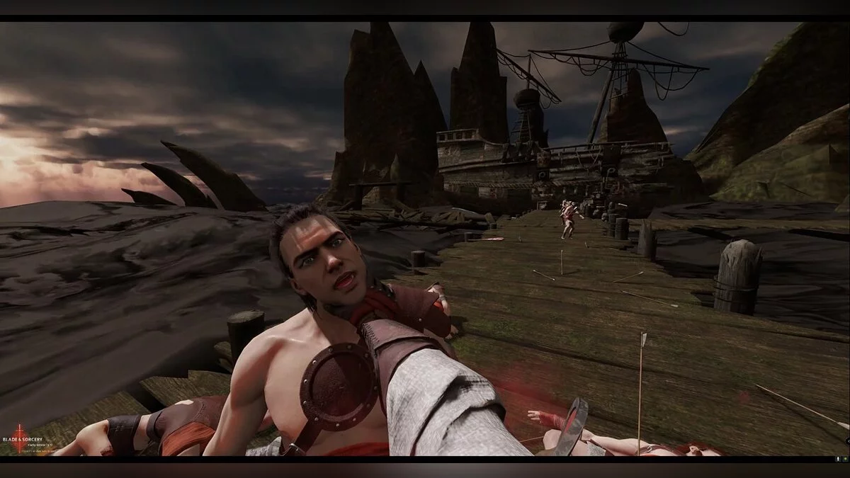 Blade and Sorcery — Рибальський причал із гри Mortal Kombat