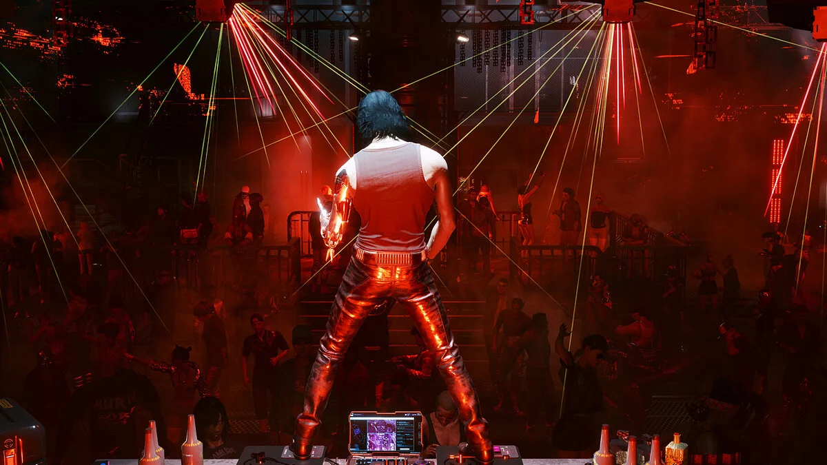 Cyberpunk 2077 — Поза в фоторежиме - Рокер