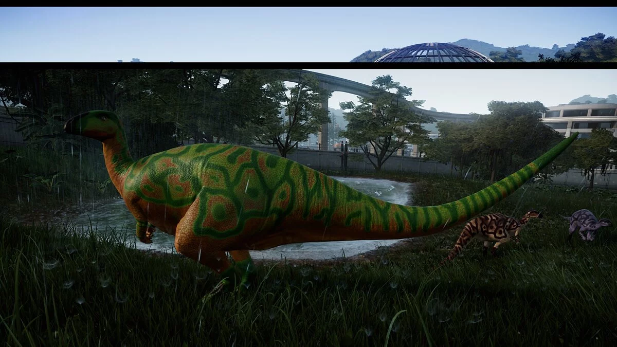 Jurassic World Evolution — Камптозавр (заменитель)