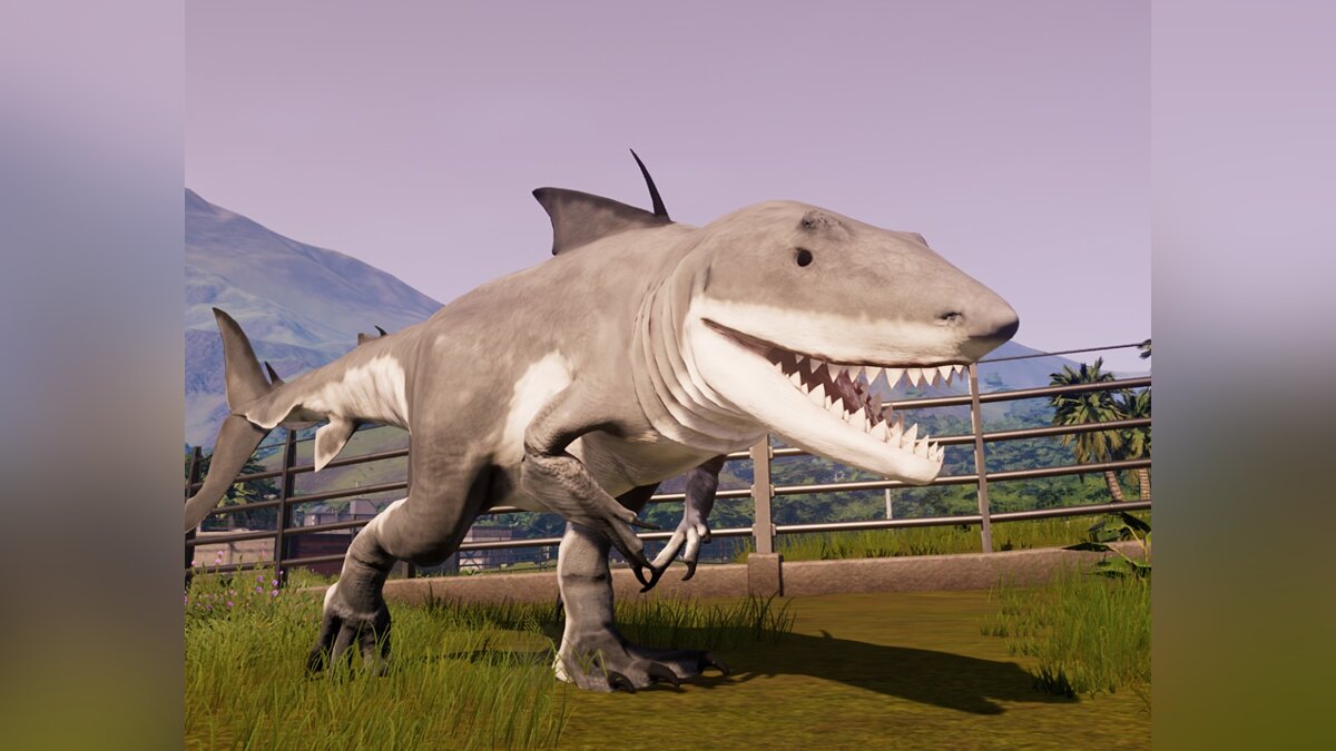 Jurassic World Evolution — Shark dinosaur (new species)