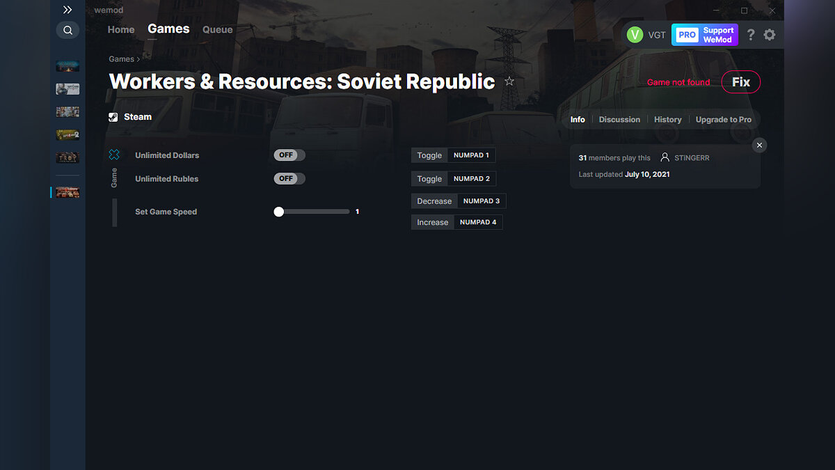 Workers &amp; Resources: Soviet Republic — Trainer (+3) from 07/10/2021 [WeMod]