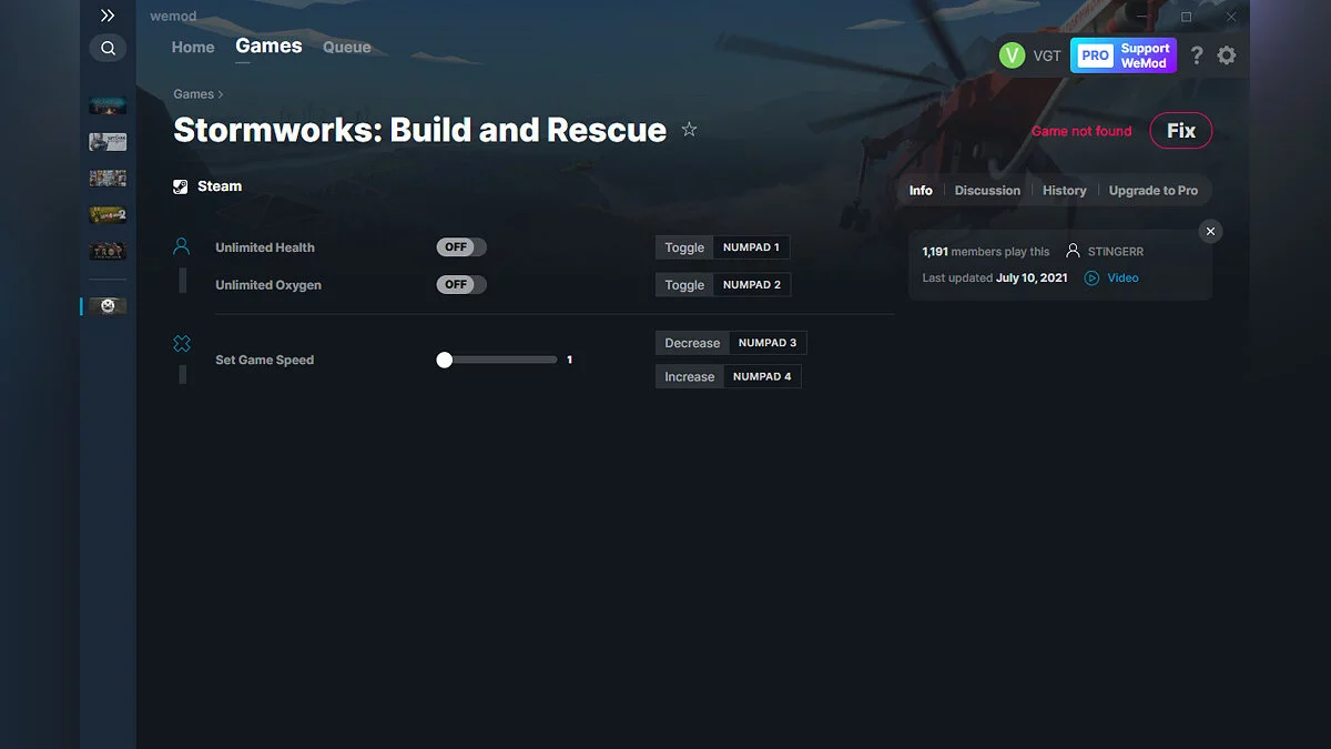 Stormworks: Build and Rescue — Formateur (+3) du 10/07/2021 [WeMod]