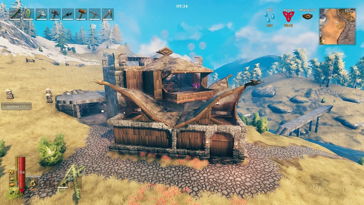 Valheim — Plains Biome Mansion