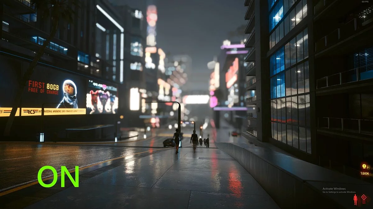 Cyberpunk 2077 — Кинематографическая графика