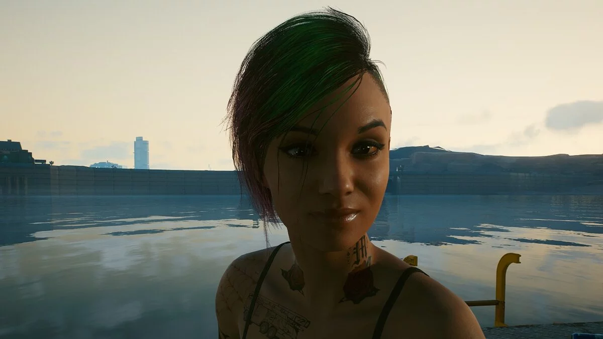 Cyberpunk 2077 — Corrigiendo el cabello de Judy