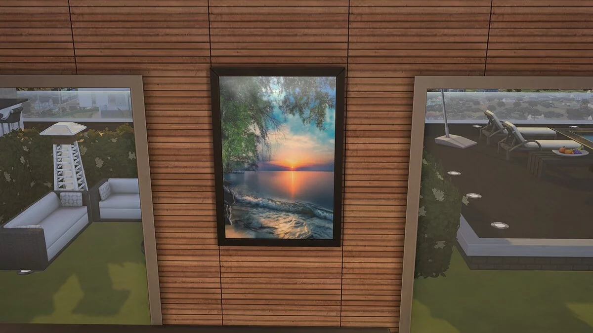 The Sims 4 — Cuadro “Hermosa Vista”