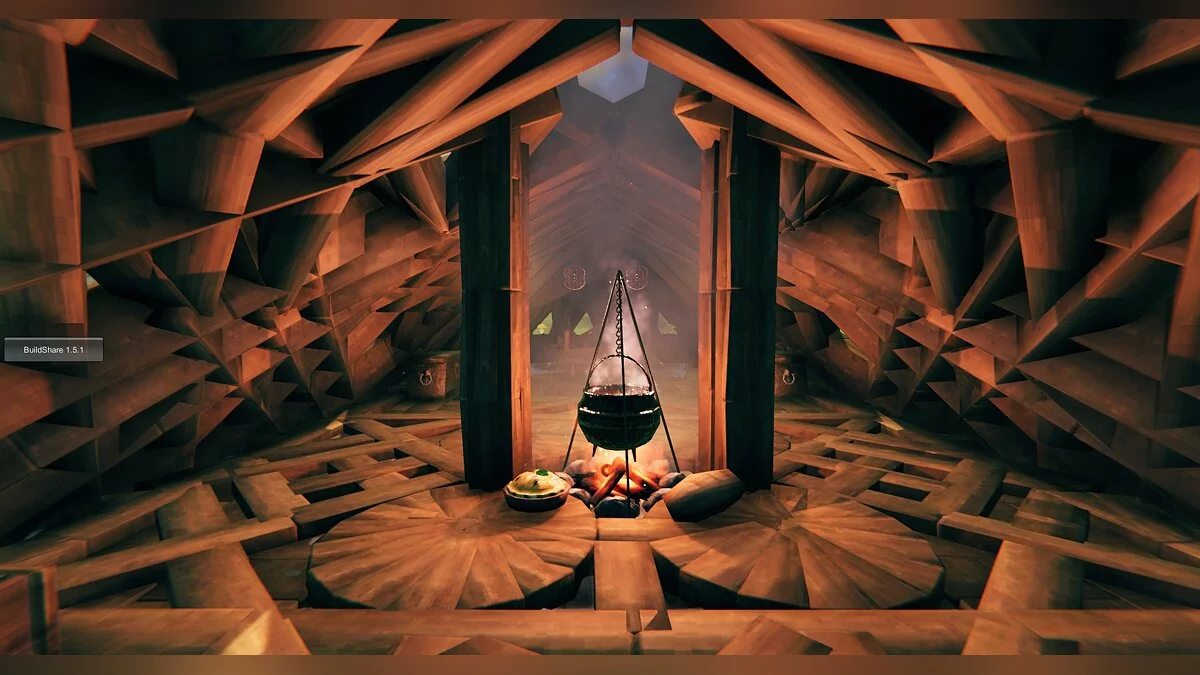 Valheim — Дом - вафельница