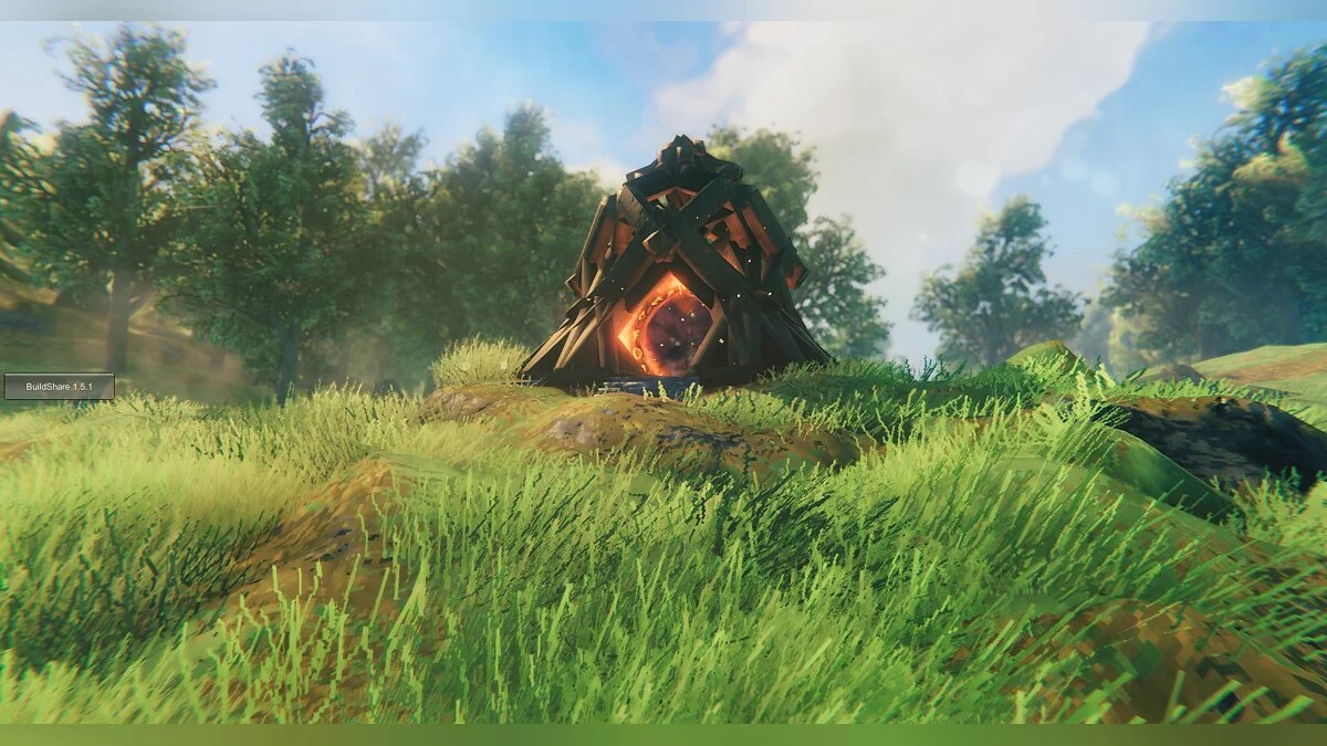 Valheim — Декоративні портальні будівлі