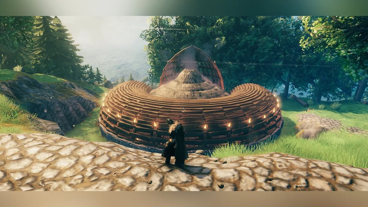 Valheim — round house