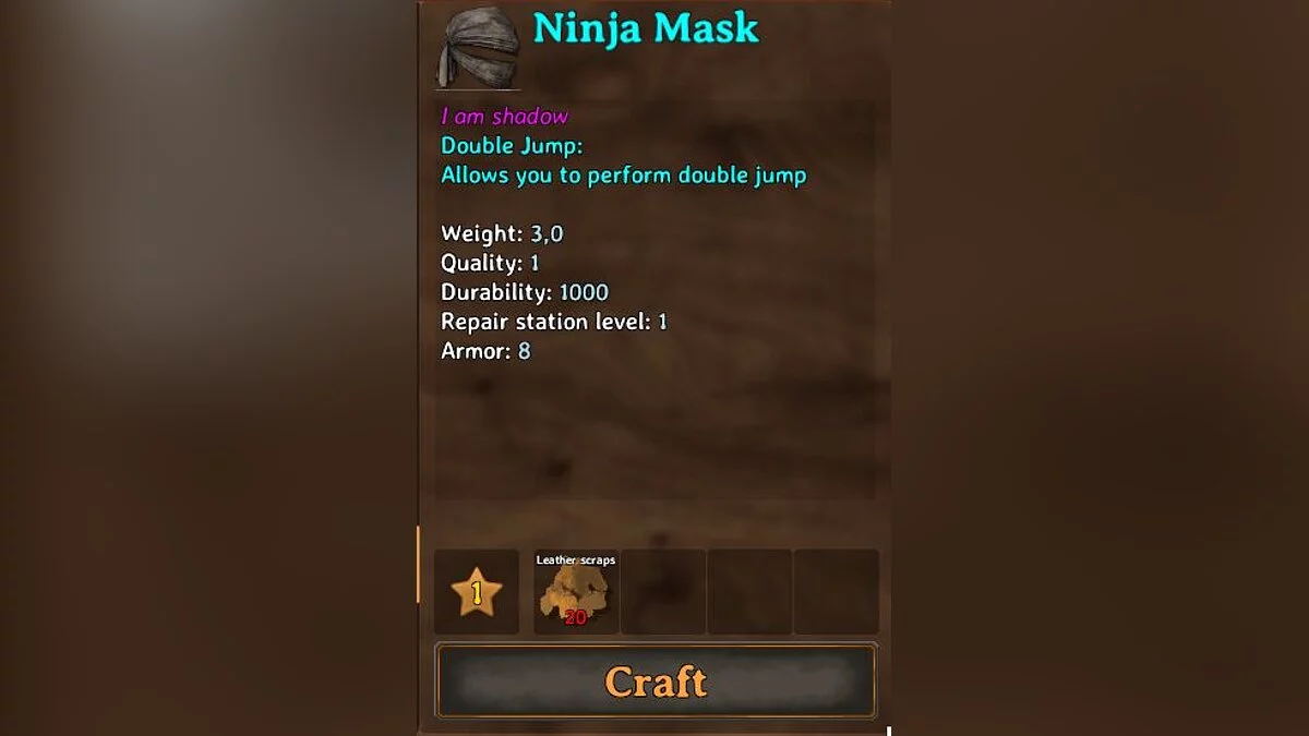 Valheim — Набор ниндзя