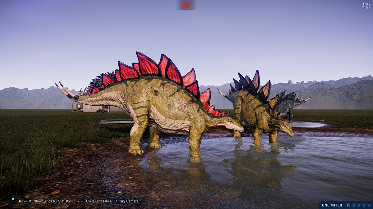 Jurassic World Evolution — New look for Stegosaurus