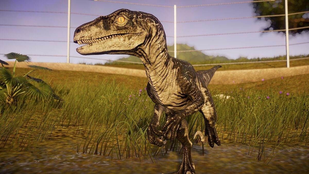 Jurassic World Evolution — Velociraptor retexture