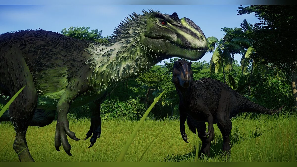 Jurassic World Evolution — Ютіраннус (новий вигляд)