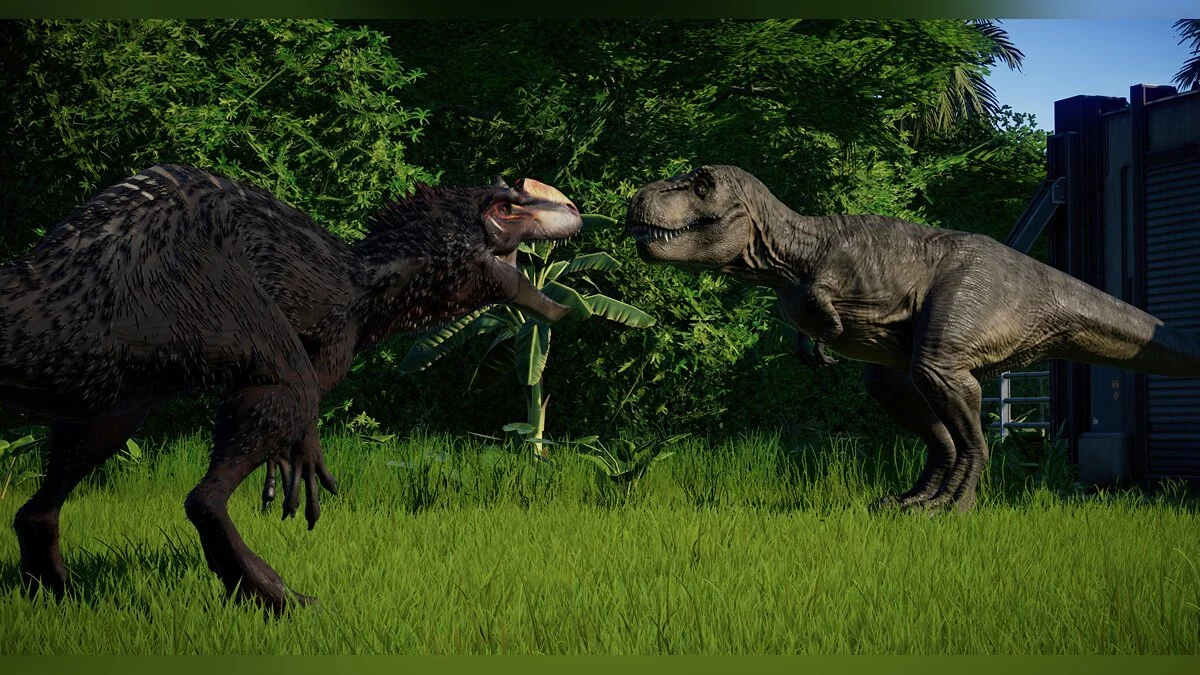 Jurassic World Evolution — Ютіраннус (новий вигляд)