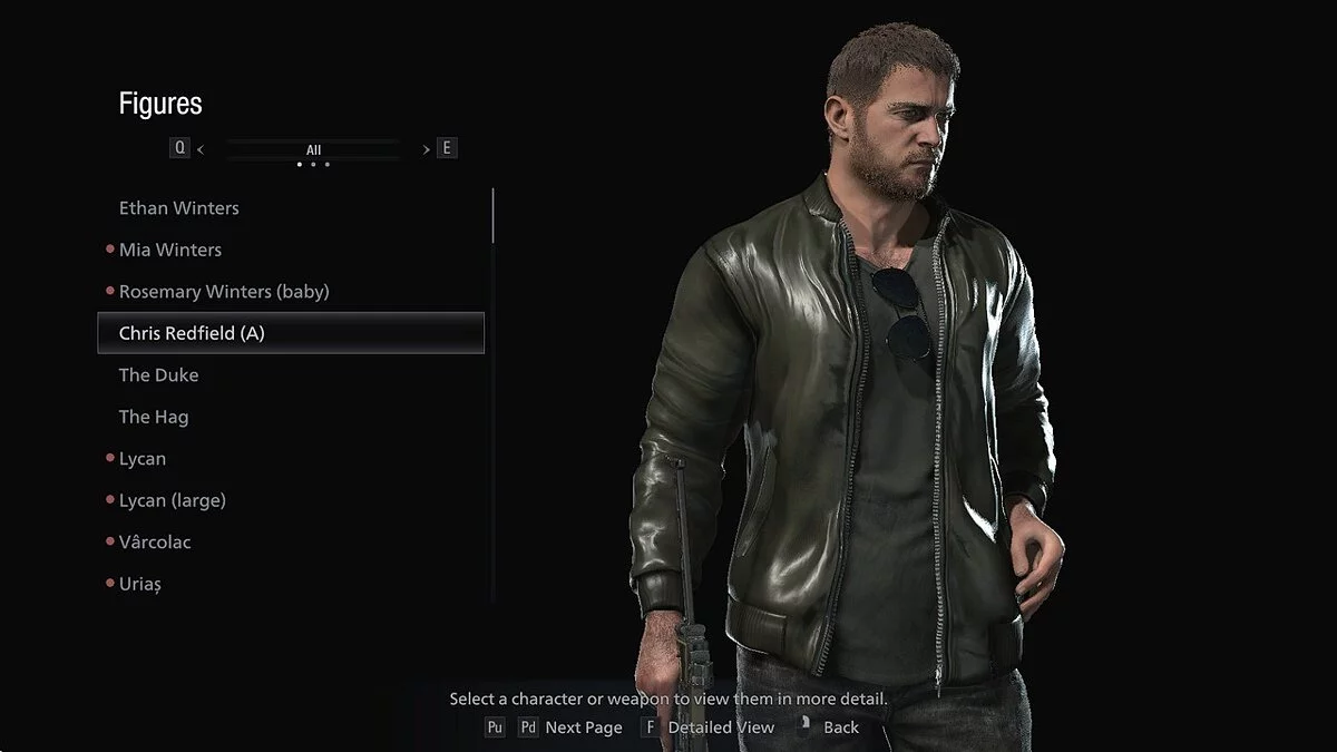 Resident Evil Village — Концепт-арт Криса Редфилда