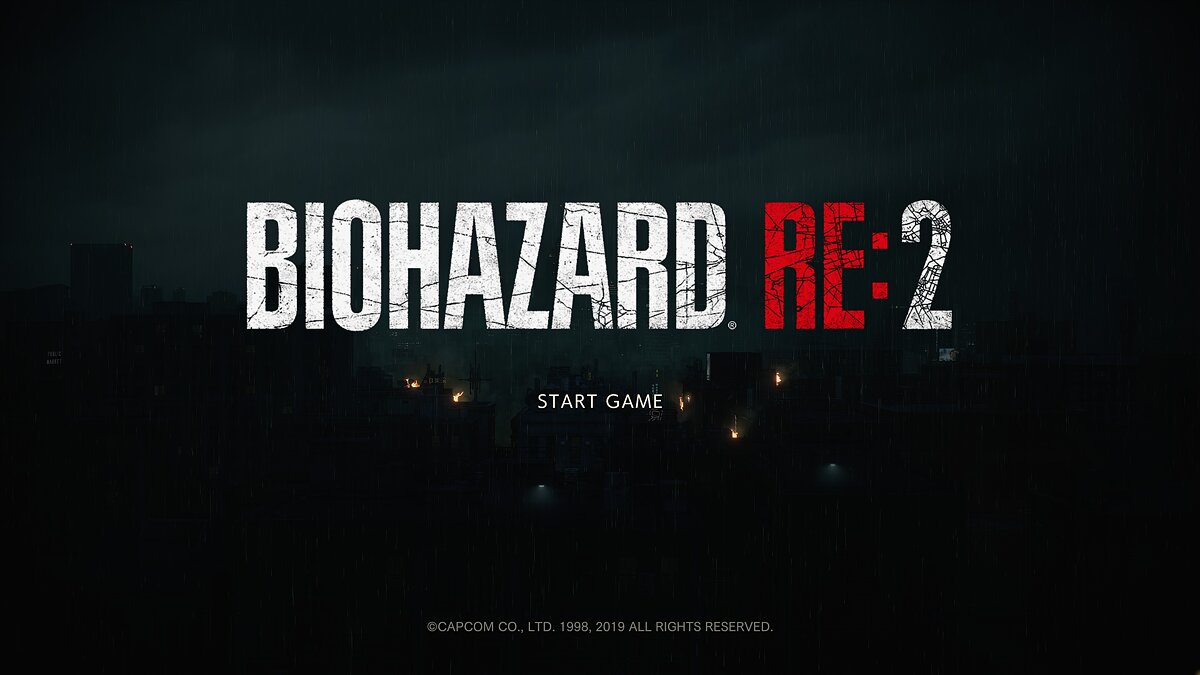 Resident Evil 2 — Biohazard logo