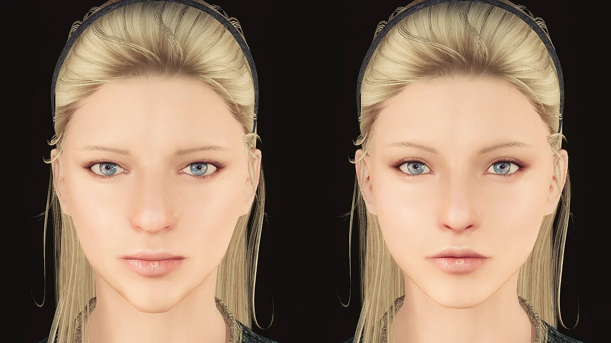 Elder Scrolls 5: Skyrim Special Edition — Виразні риси обличчя