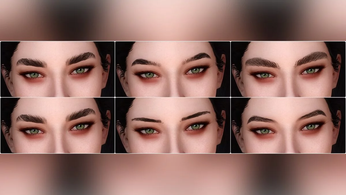 Elder Scrolls 5: Skyrim Special Edition — Реалистичные брови