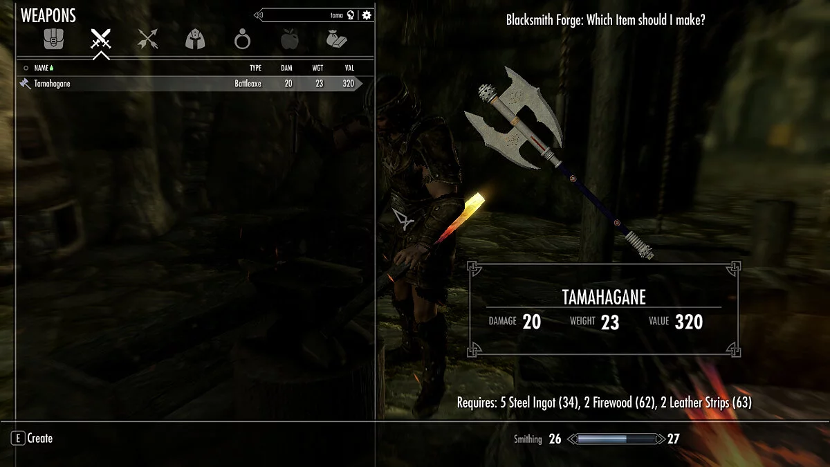 Elder Scrolls 5: Skyrim Special Edition — Набір зброї з гри For Honor