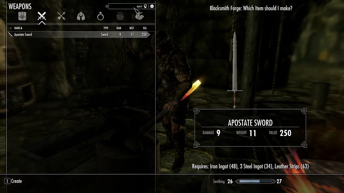 Elder Scrolls 5: Skyrim Special Edition — Набір зброї з гри For Honor