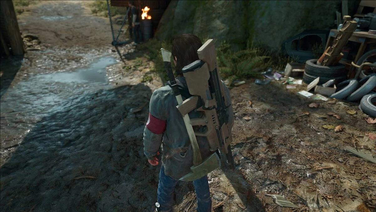 Days Gone — Зеленый топор из игры DayZ